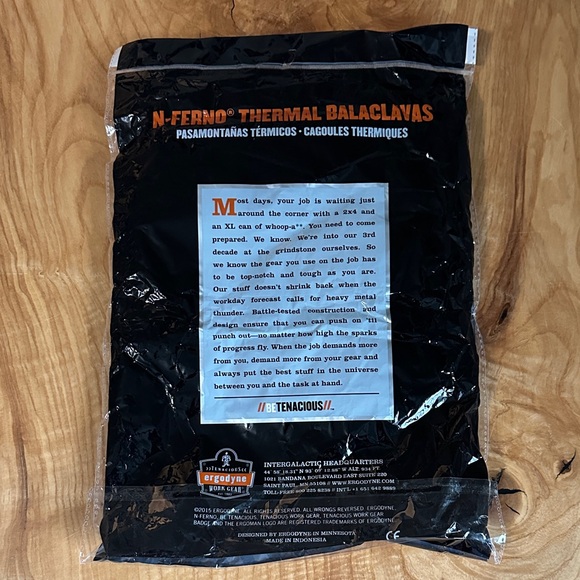 NWT Ergodyne N-Ferno Thermal Balaclava FR - Picture 2 of 3